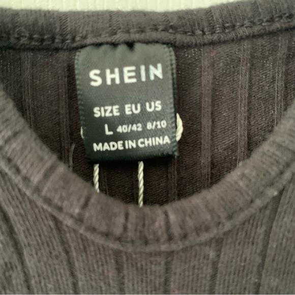 SHEIN Ribbed Top Romper - Picture 5 of 6